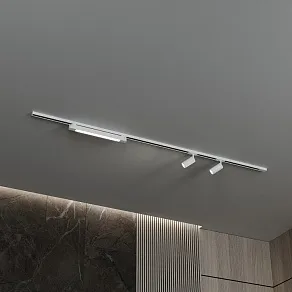 Комплект трековый Hesby Lighting №5 однофазная накладная Skylite HSBL_kompl_S005_NI2W3K