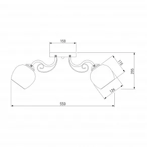 Потолочная люстра Eurosvet Wendy 30138/3 золото