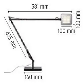 Настольная лампа офисная Imperiumloft Kelvin F3311030