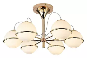 Люстра на штанге LUMINA DECO Tivoli LDC 8050-6 R.GD