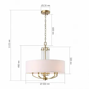 Подвесная люстра ST-Luce BRASS SL1403.303.05