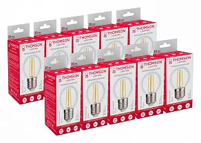 Лампа светодиодная Thomson Filament Globe E27 7Вт 6500K TH-B2374
