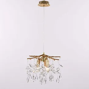 Подвесная люстра Arte Milano Веточка 230110.300.3.E14.D GD