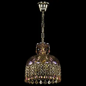 Подвесной светильник Bohemia Ivele Crystal 1478 14781/25 G Leafs M777