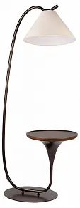 Стол журнальный с торшером Loft it Charlotte 10568F Brown