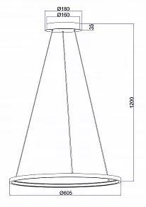 Подвесной светильник Globo Ralph 67192-29B
