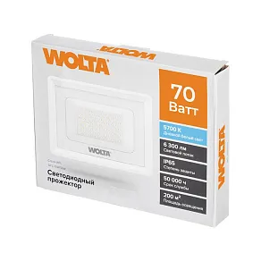 Настенно-потолочный прожектор Wolta  WFL-70W/06W