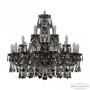 Подвесная люстра Bohemia Ivele Crystal 1411 1411/16+4+4/300 Ni M731