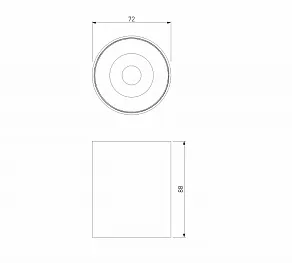 Накладной светильник Elektrostandard Primo a069413