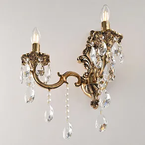 Бра Bohemia Ivele Crystal AL7801 AL7801B14/2/175 B GB