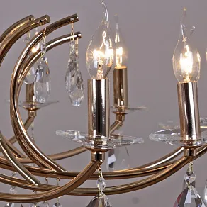 Подвесная люстра ILLUMICO  IL2326-16POR-39 GD