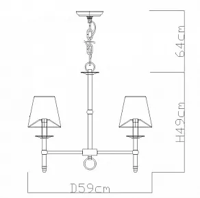 Подвесной светильник Divinare Candela 1162/01 SP-5
