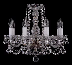 Подвесная люстра Bohemia Ivele Crystal 1402 1402/8/141/Pa/Balls