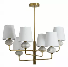 Люстра на штанге Freya Ceramics FR2029PL-06BS