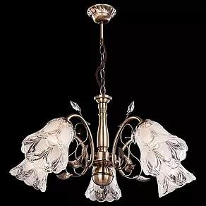 Подвесная люстра Eurosvet Orlando 30009/5 античная бронза