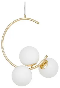 Подвесная люстра LUMINA DECO BONIO LDP 7031-3 F.GD