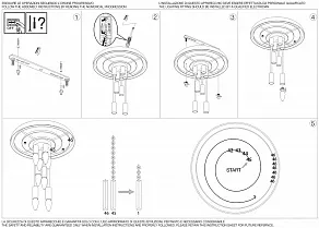 Потолочная люстра Ideal Lux Carlton CARLTON PL8