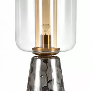 Настольная лампа декоративная Indigo Strego 11045/1T Smoke