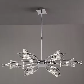 Люстра на штанге Mantra Krom Cromo 0884