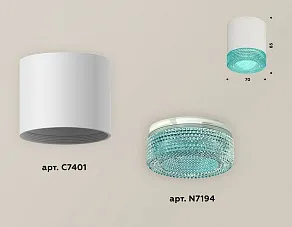 Накладной светильник Ambrella XS XS7401023