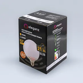 Лампа светодиодная Eleganz  E27 21Вт 4500K EL-0092