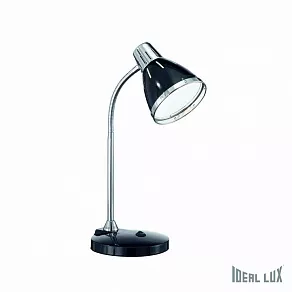 Настольная лампа офисная Ideal Lux ELVIS ELVIS TL1 NERO