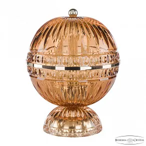 Подвесная люстра Bohemia Ivele Crystal 5480 5480L/17 G Amber/M-1G