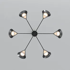 Подвесная люстра Eurosvet Enigma 70161/6 черный