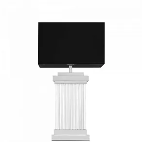 Настольная лампа декоративная LUMINA DECO Davos LDT 310 CHR+BK