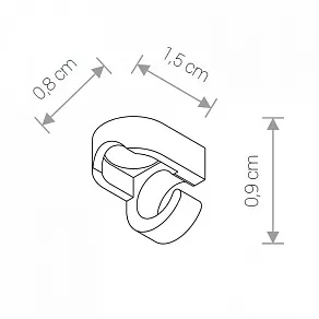 Крепление троса к потолку Nowodvorski Cameleon Mounting B BL 8393