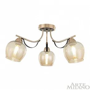 Потолочная люстра Arte Milano AMALFI-322306 322306/3 FG+BK
