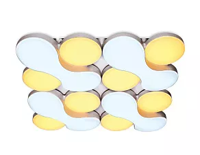Накладной светильник Ambrella Orbital Granule FG1066/4 WH 208W D720*720