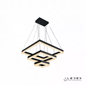 Подвесной светильник iLedex Twins D0319-3 (200x400x600) BK