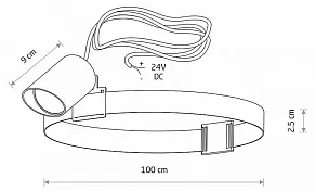 Подвесной светильник Nowodvorski Rumi Led 11543