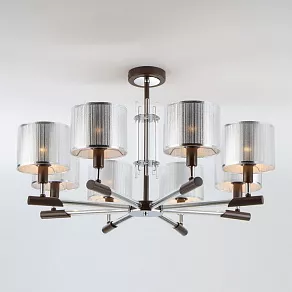 Люстра на штанге Eurosvet Telesta 60078/8 хром