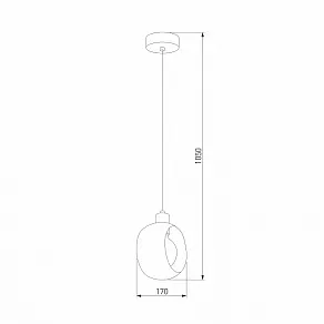 Подвесной светильник TK Lighting Cyklop 2602 Cyklop