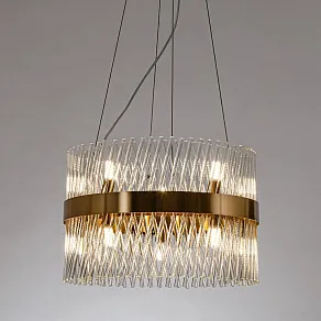 Подвесная люстра Arte Lamp ACAPULCO A1073LM-10PB