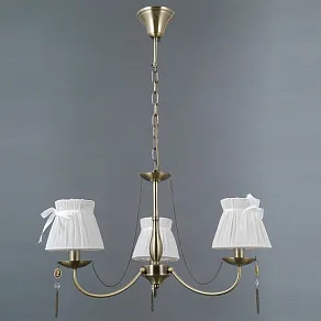 Подвесная люстра ILLUMICO IL0023 IL0023-3PSQ-24 AB CASTOR