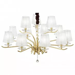 Подвесная люстра Ideal Lux Pegaso PEGASO SP12 OTTONE SATINATO