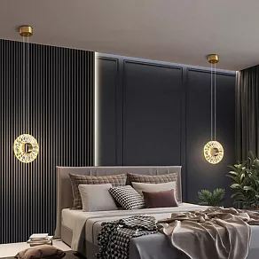 Подвесной светильник Imperiumloft Godiva Brass godiva01