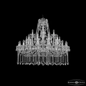 Подвесная люстра Bohemia Ivele Crystal 1413 1413/20+10+5/400 Ni
