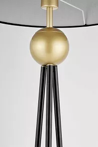 Торшер LUMINA DECO Belforte LDF 5527 GD+BK