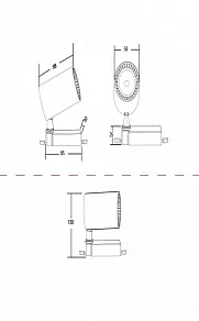 Светильник на штанге Maytoni Vuoro TR003-1-6W3K-W
