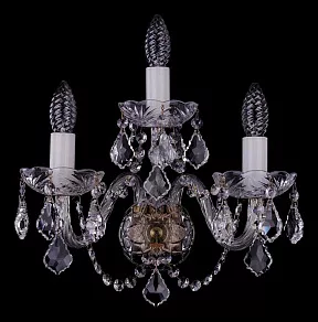 Бра Bohemia Ivele Crystal 1400 1402B/2+1/195XL/Pa/Leafs