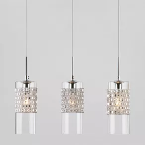 Подвесной светильник Eurosvet Pilar 50148/3 хром