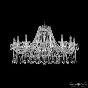Подвесная люстра Bohemia Ivele Crystal 1413 1413/18/400 Ni