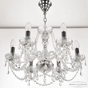 Подвесная люстра Bohemia Ivele Crystal 112 112/6/165 Ni V0300