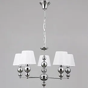 Подвесная люстра ILLUMICO  IL0611-5PSQ-26 CR ELITE