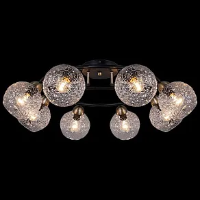 Потолочная люстра ILLUMICO  IL0296-8CSQ-79 BK AB