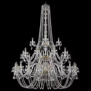 Подвесная люстра Bohemia Ivele Crystal 1402 1402/20+10+5/530/h-206/3d/G